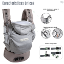 Gris Athletique Love Radius Hoodie Carrier