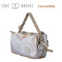 Pañalera CaravanBAG Warm Silver Love Radius | Asiento de Cadera Hip Seat