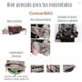 Pañalera CaravanBAG Black Love Radius | Asiento de Cadera Hip Seat