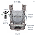 Gris Athletique Love Radius Hoodie Carrier