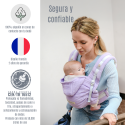 LE Lilas Love Radius Hoodie Carrier