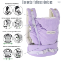 LE Lilas Love Radius Hoodie Carrier