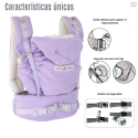 LE Lilas Love Radius Hoodie Carrier