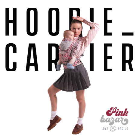 LE Pink Bazar Love Radius Hoodie Carrier