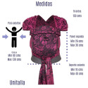Manduca LE Twist Botanic Pink