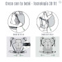 LE Gris Gaze Love Radius Physio Carrier