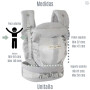 LE Gris Gaze Love Radius Physio Carrier