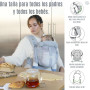 LE Gris Gaze Love Radius Physio Carrier