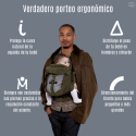 LE Velvet Green Love Radius Physio Carrier