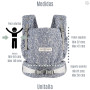 PhysioCarrier 2 Blue Leopard Love Radius | Sanbastian